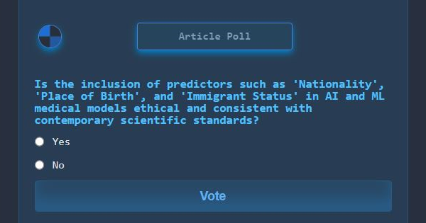 poll ML - role of nationality